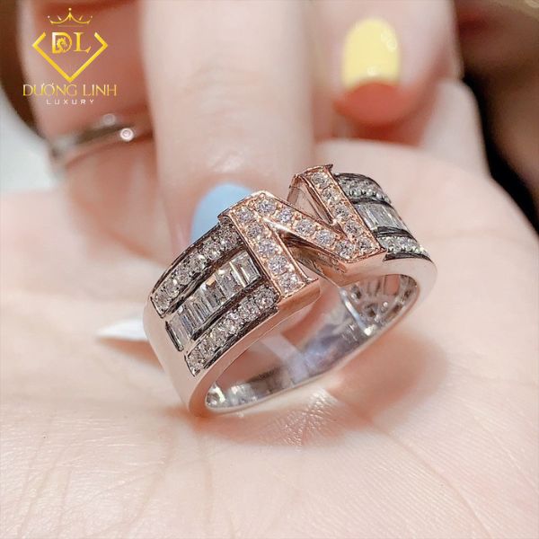 Nhẫn Chữ Kim Cương – N460.143